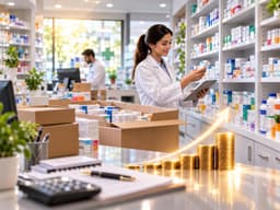 pharmacy stock funding